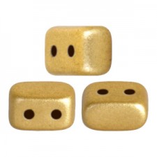 Les perles par Puca® Ios Perlen Light gold mat 00030/01710